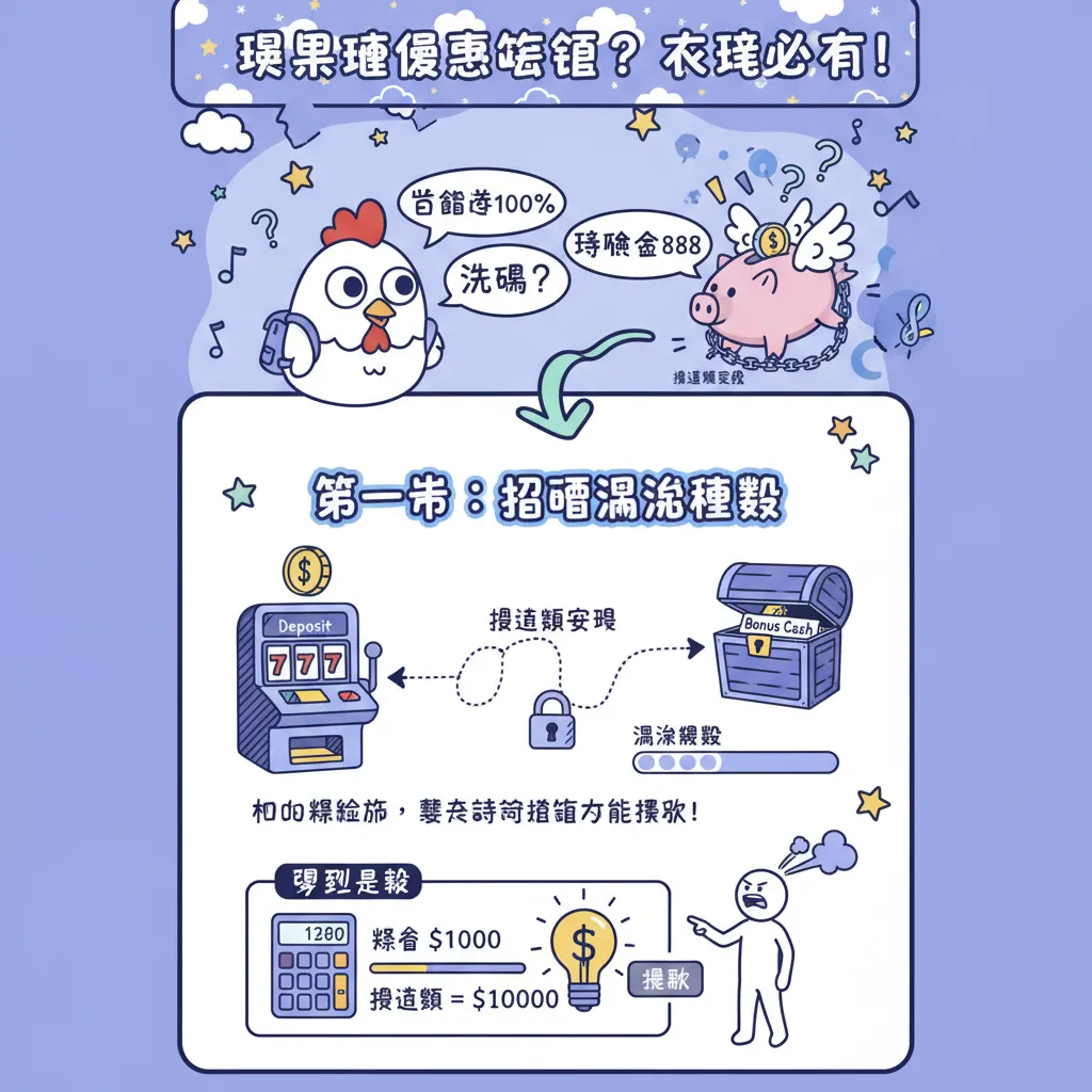 娛樂城優惠怎麼領？新手必看首儲與流水倍數攻略