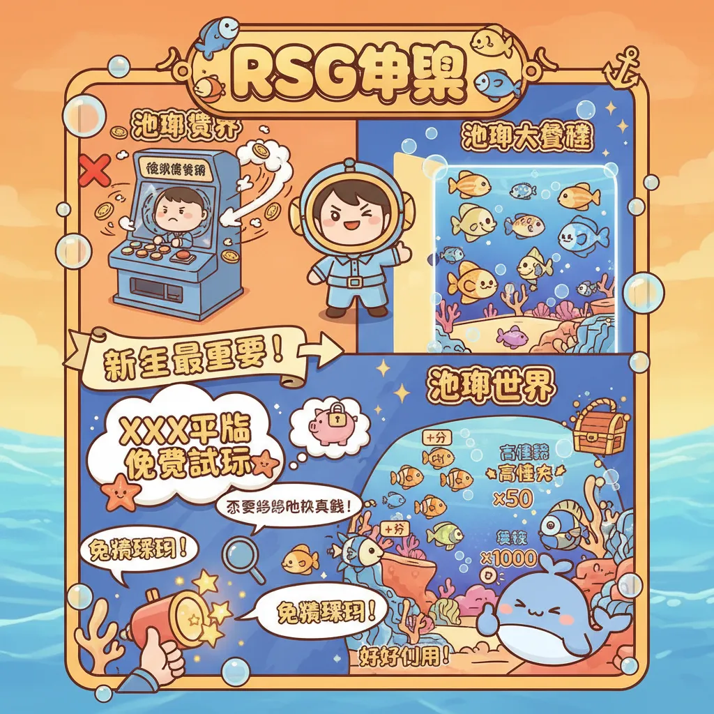 RSG捕魚新手攻略：掌握海底大冒險技巧