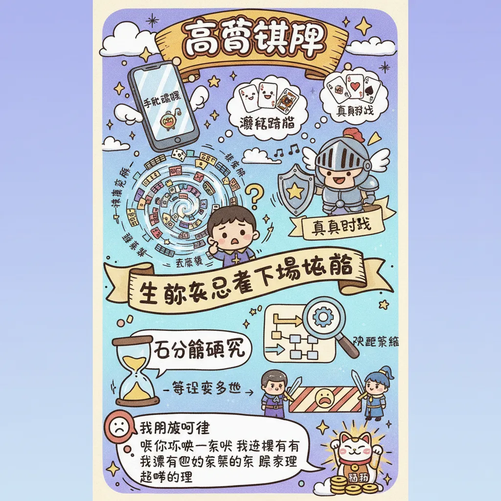 高登棋牌：熱門棋牌遊戲與真人對戰攻略