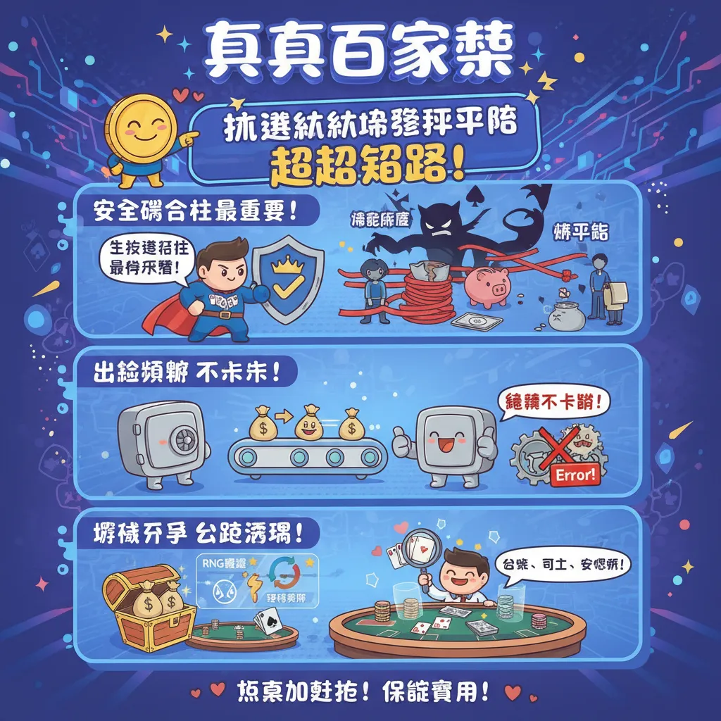 線上博弈平臺挑選技巧