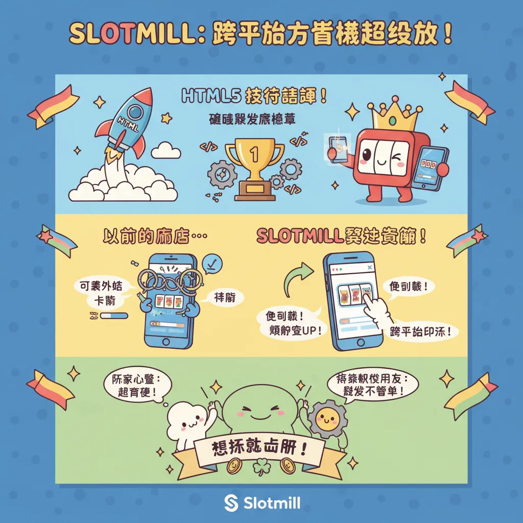 Slotmill 如何運用 HTML5 技術打造頂尖線上老虎機