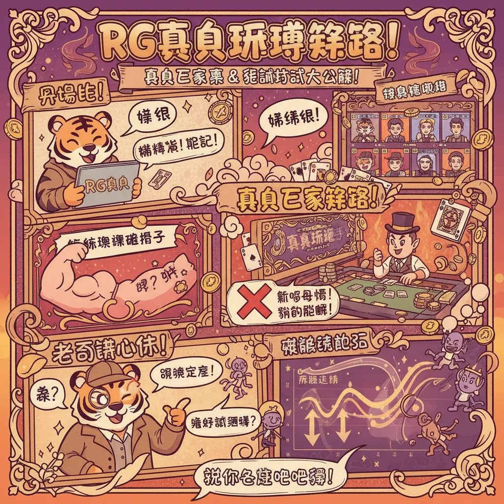 玩轉RG真人：百家樂攻略與真人視訊技巧