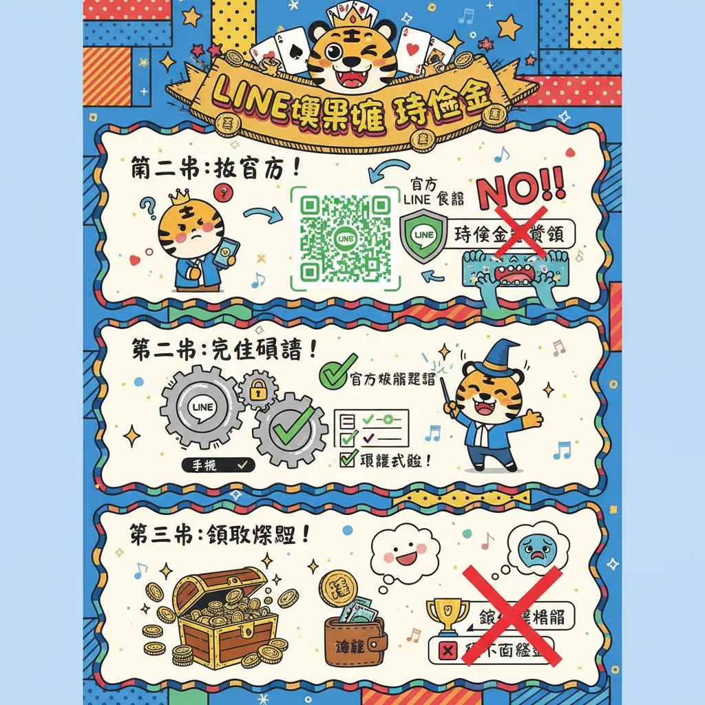 領取LINE娛樂城體驗金，新手玩家必看的官方帳號認證攻略