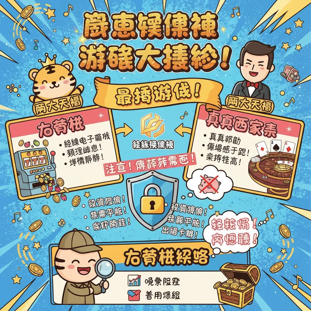 威樂娛樂城遊戲介紹：老虎機與真人百家樂玩法解析