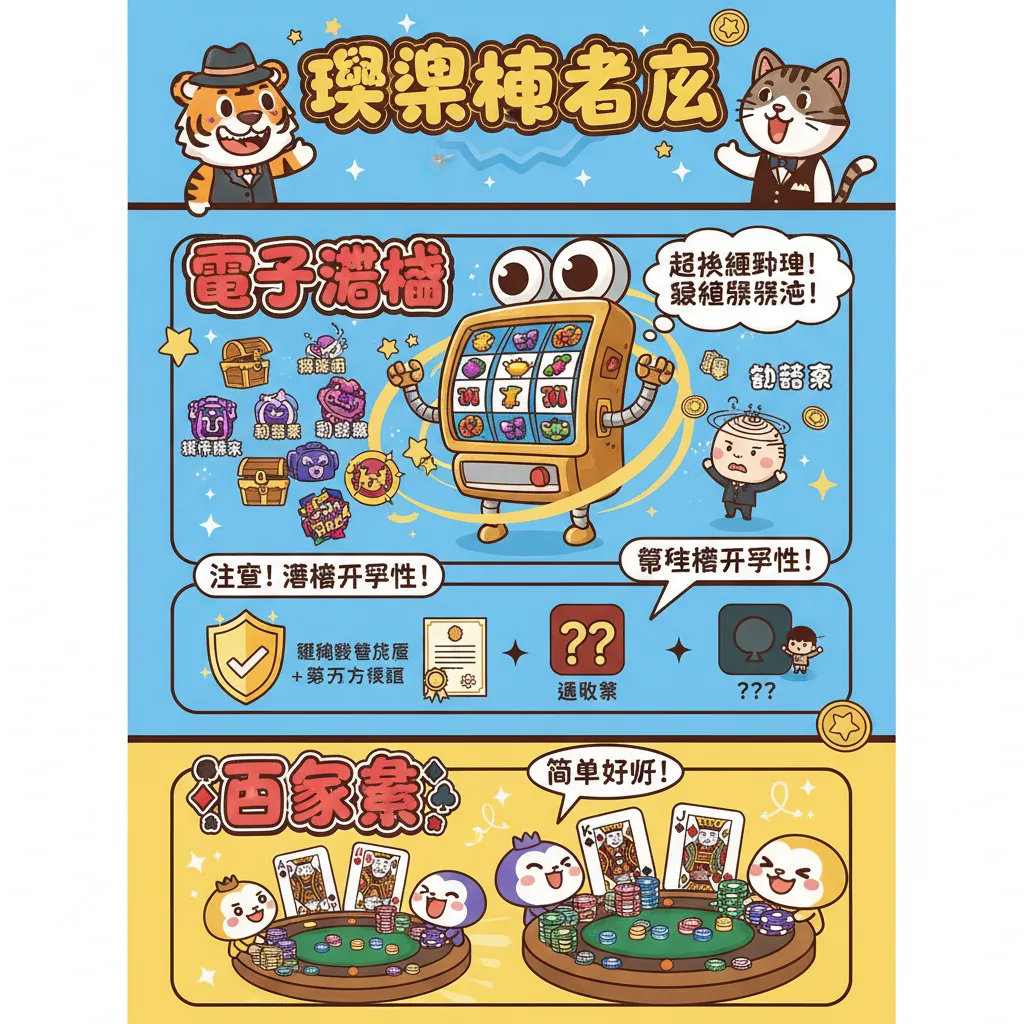 線上娛樂城熱門電子遊戲與百家樂指南