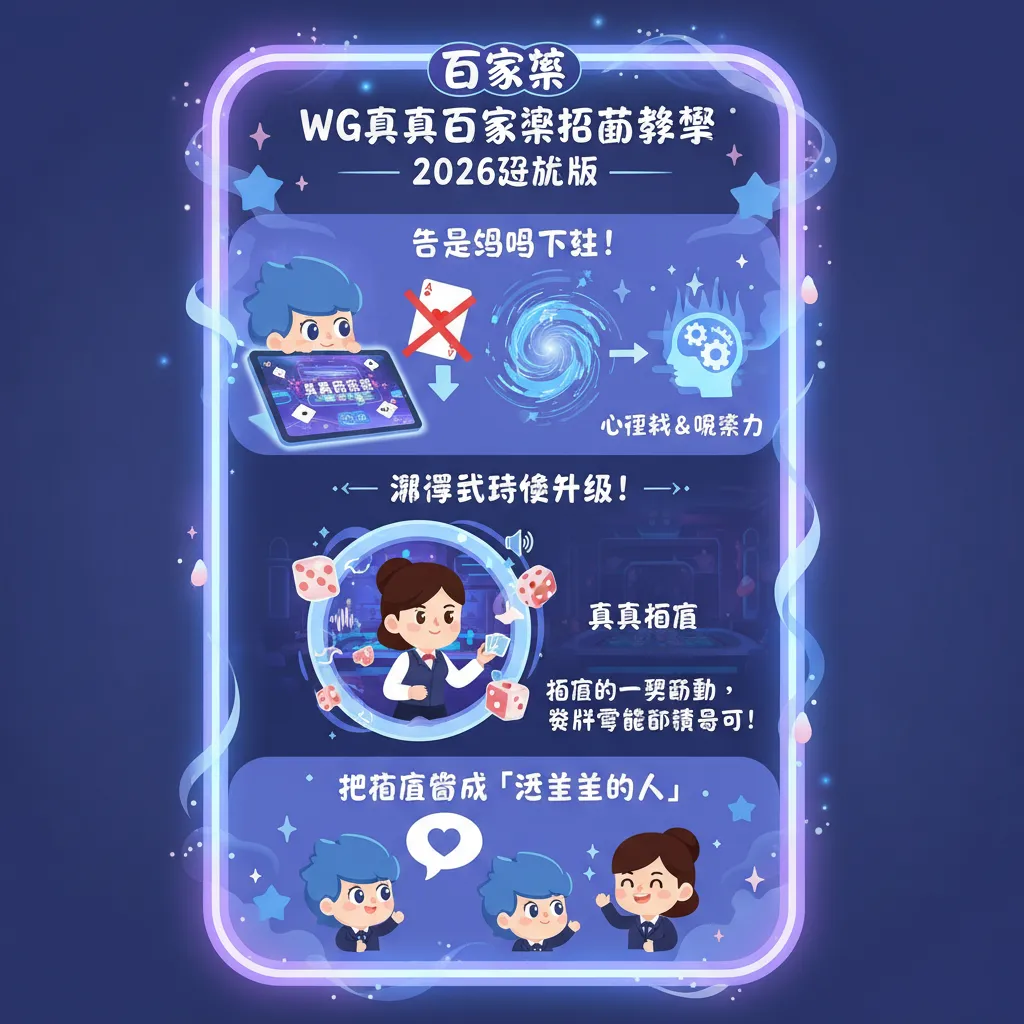 WG真人百家樂教學：掌握真人荷官即時互動技巧