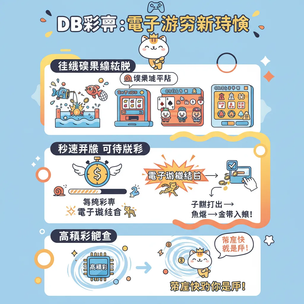 從db彩票看電子遊戲與高頻彩的玩法策略