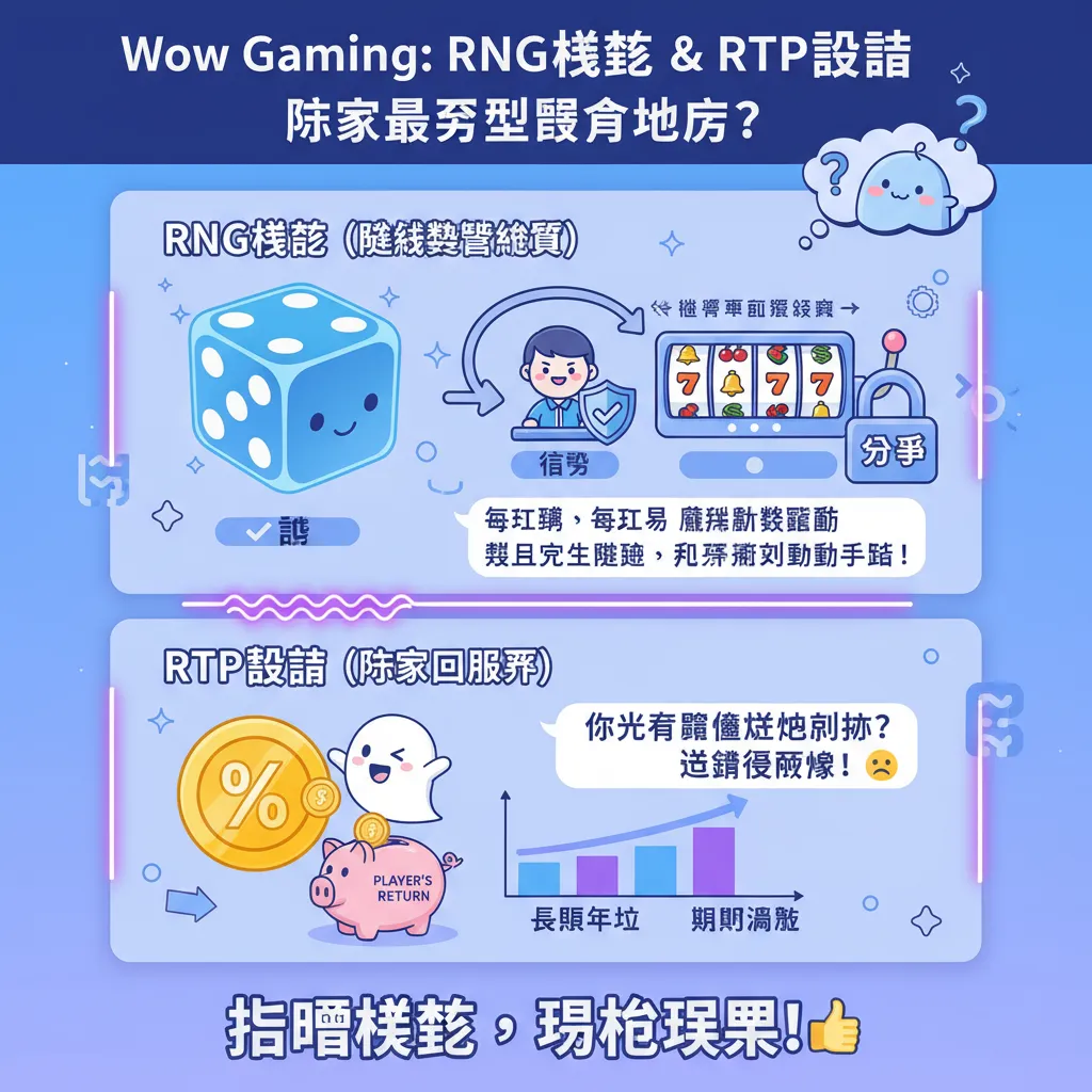 解析 Wow Gaming 在 iGaming 產業的 RNG 機制與 RTP 數據