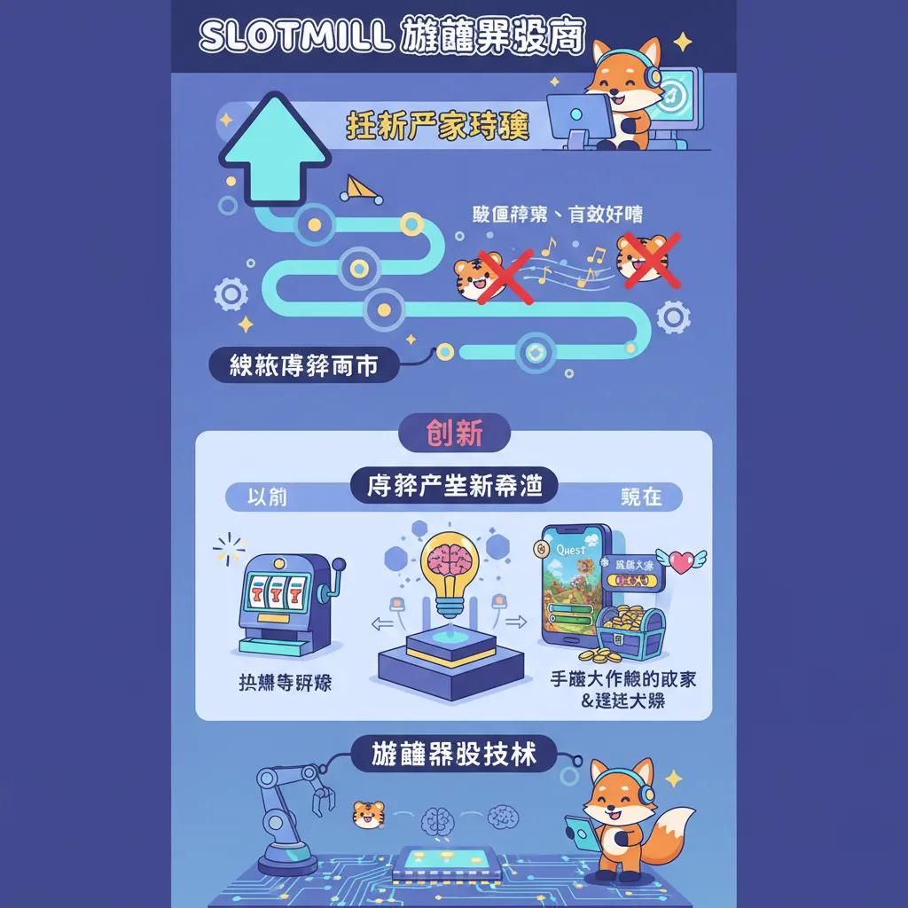 Slotmill 遊戲開發商如何透過創新提升博弈產業玩家體驗