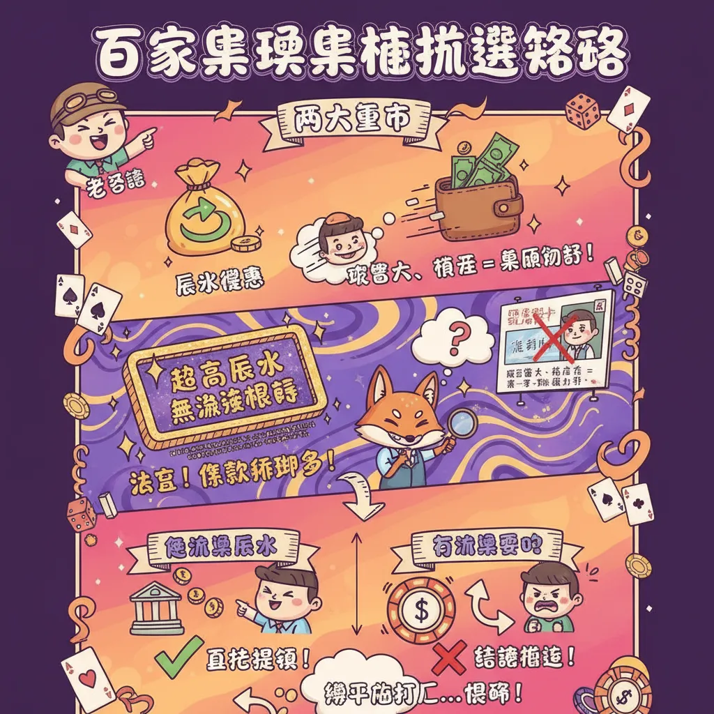 挑選優質百家樂娛樂城：看懂返水優惠與出金流程
