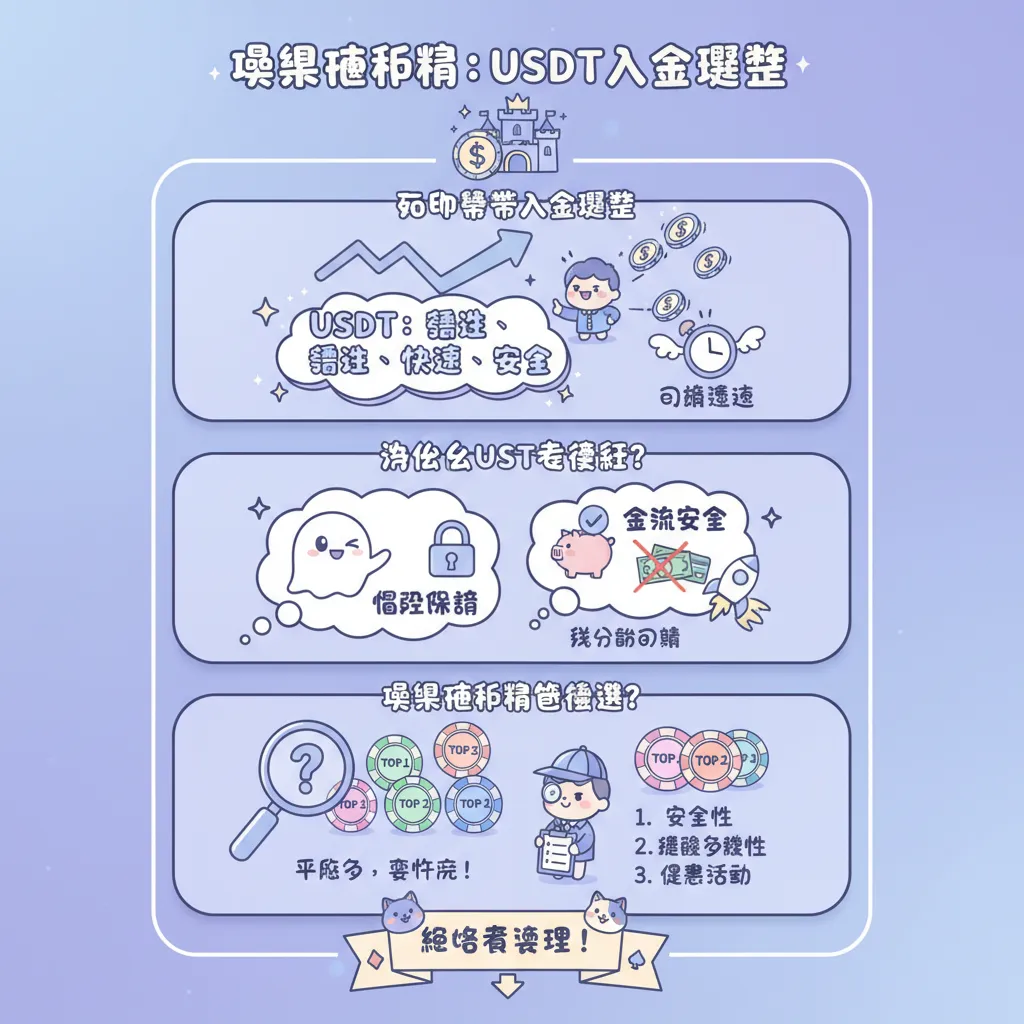 加密貨幣入金趨勢：USDT娛樂城排名與博弈遊戲攻略