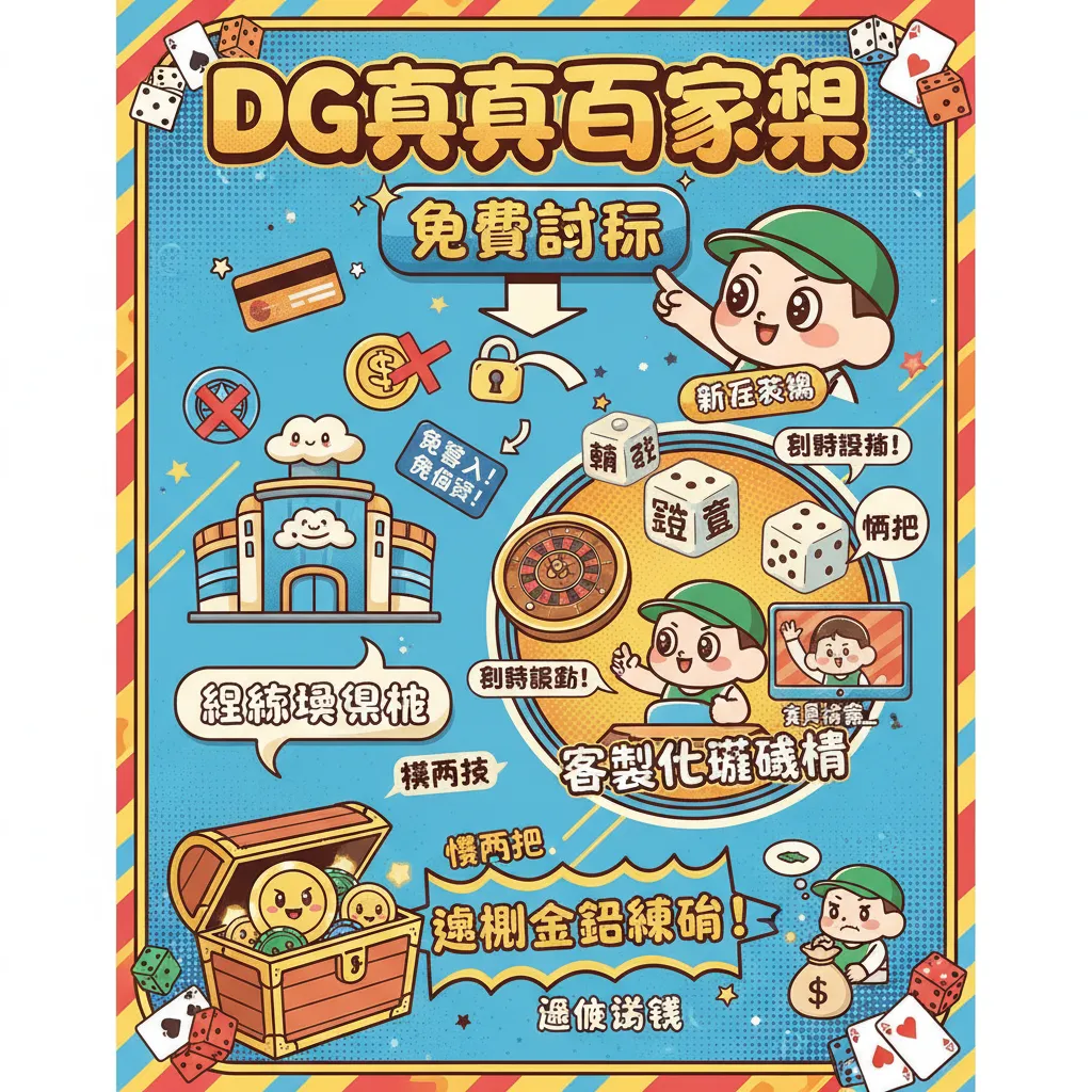 新手玩DG真人必看：免費試玩與真人百家樂投注技巧