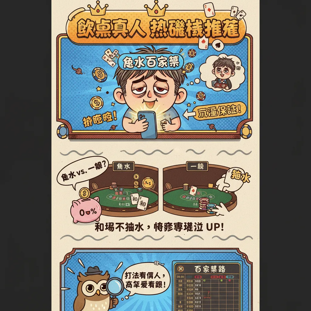 歐博真人熱門遊戲推薦：從免水百家樂到捕魚機攻略