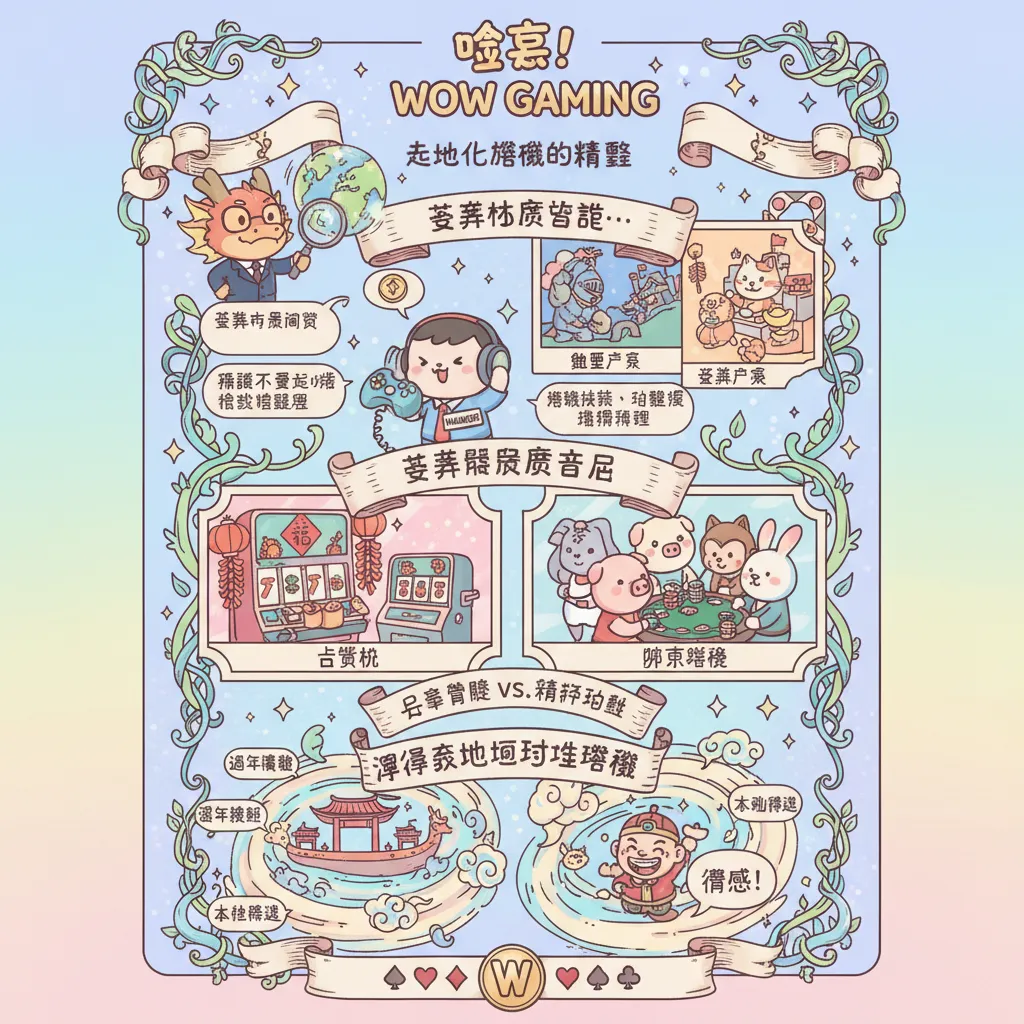Wow Gaming 崩潰遊戲如何滿足亞洲市場的在地化遊戲需求