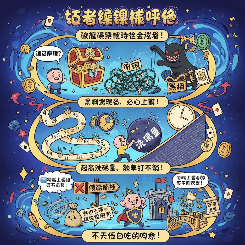 破解娛樂城體驗金迷思，遠離洗碼量與帳號凍結風險