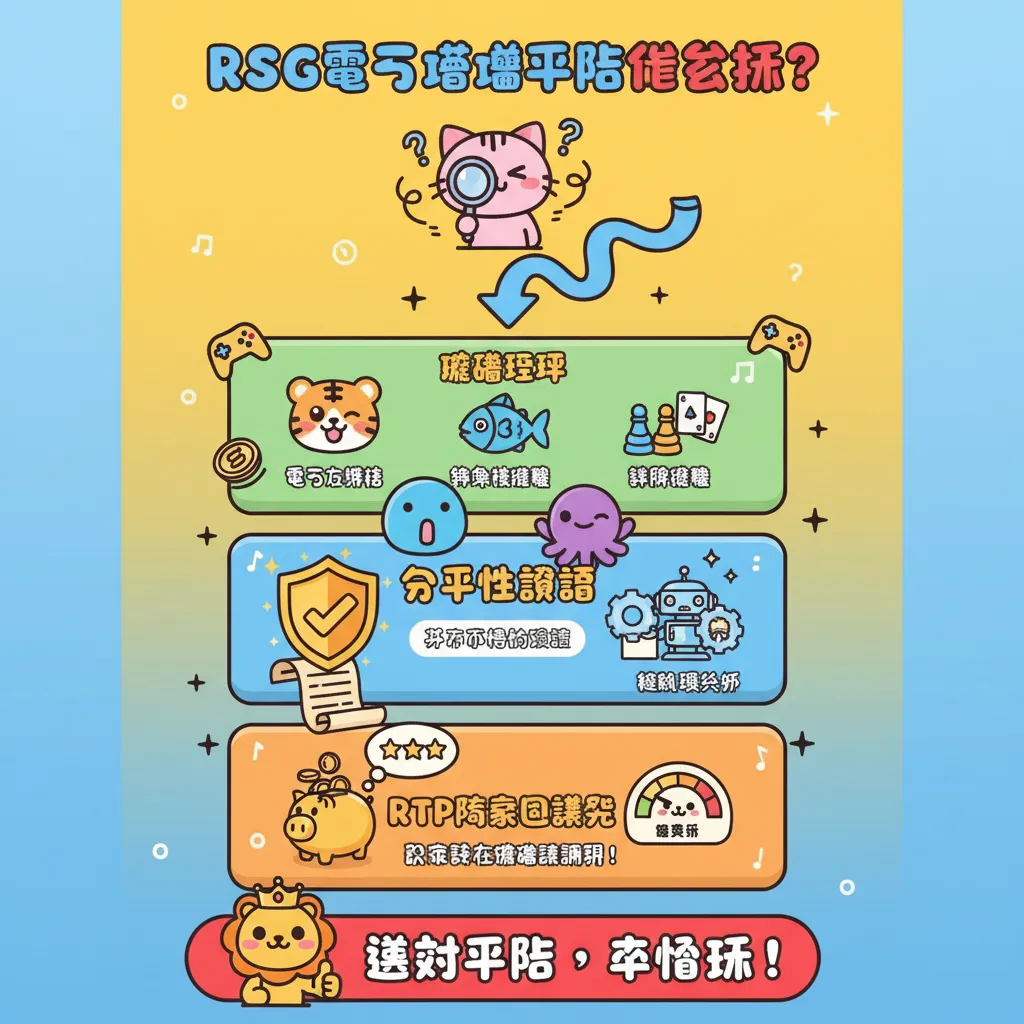 挑選優質RSG電子遊戲平臺與公平性認證指南